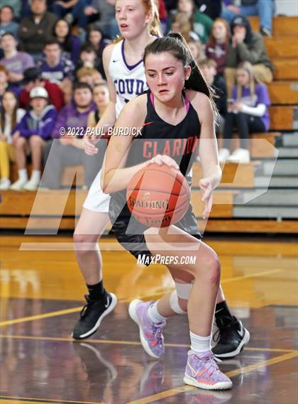 Thumbnail 3 in Clarion Area @ Coudersport (District IX First Round Playoff) photogallery.