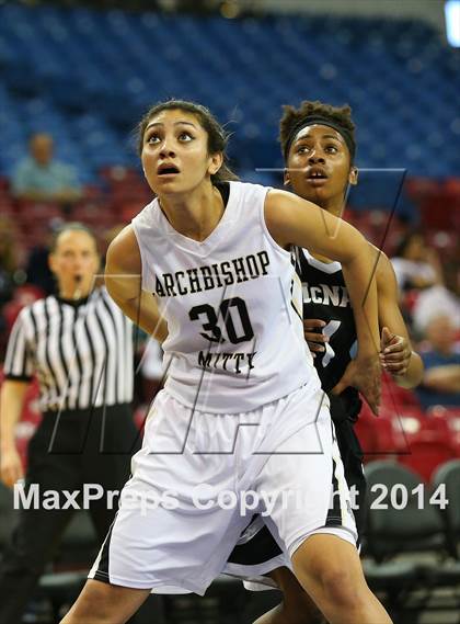 Thumbnail 1 in Archbishop Mitty vs. McNair (CIF NorCal Regional D2 Final) photogallery.