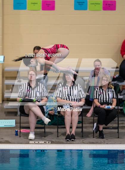 Thumbnail 1 in CHSAA 3A Girls Diving - State Championship photogallery.