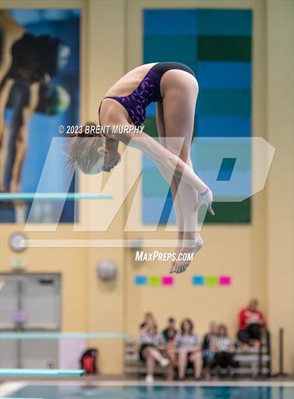 Thumbnail 2 in CHSAA 3A Girls Diving - State Championship photogallery.