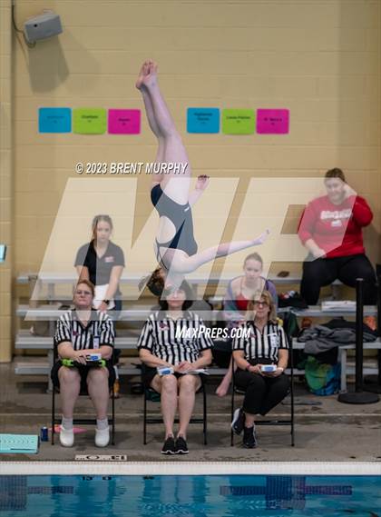 Thumbnail 2 in CHSAA 3A Girls Diving - State Championship photogallery.