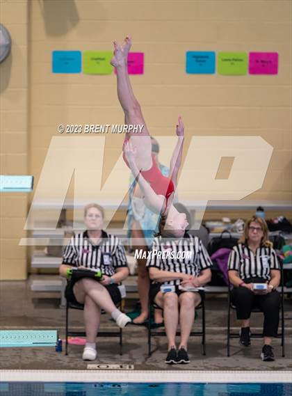 Thumbnail 2 in CHSAA 3A Girls Diving - State Championship photogallery.