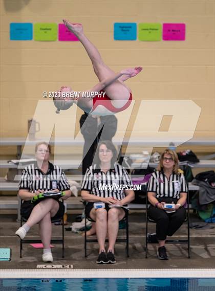 Thumbnail 1 in CHSAA 3A Girls Diving - State Championship photogallery.