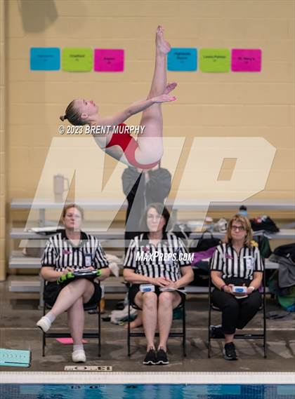 Thumbnail 3 in CHSAA 3A Girls Diving - State Championship photogallery.