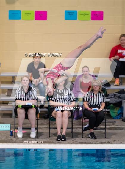Thumbnail 3 in CHSAA 3A Girls Diving - State Championship photogallery.