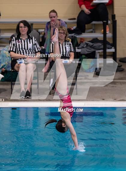 Thumbnail 2 in CHSAA 3A Girls Diving - State Championship photogallery.