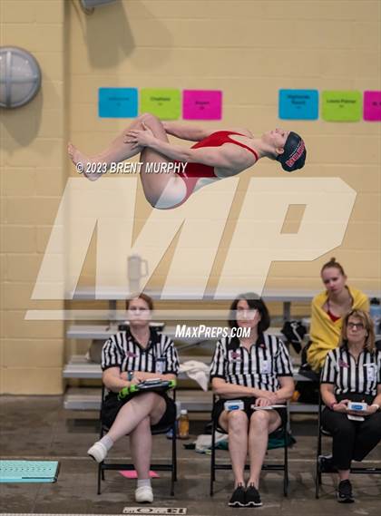 Thumbnail 1 in CHSAA 3A Girls Diving - State Championship photogallery.