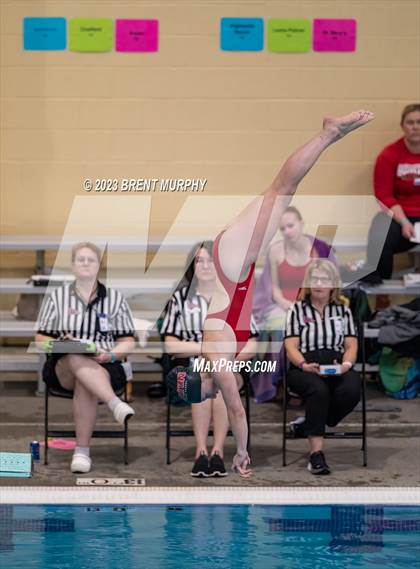 Thumbnail 2 in CHSAA 3A Girls Diving - State Championship photogallery.