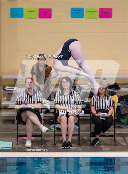 Thumbnail 1 in CHSAA 3A Girls Diving - State Championship photogallery.