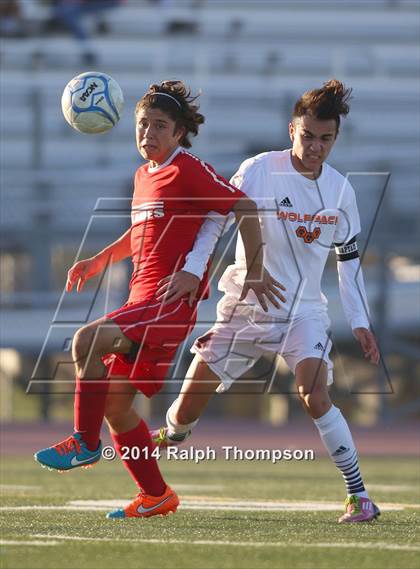 Thumbnail 3 in Lodi @ Cosumnes Oaks (CIF SJS D-2 Quarterfinal) photogallery.