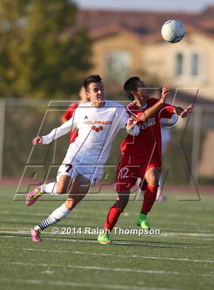 Thumbnail 2 in Lodi @ Cosumnes Oaks (CIF SJS D-2 Quarterfinal) photogallery.