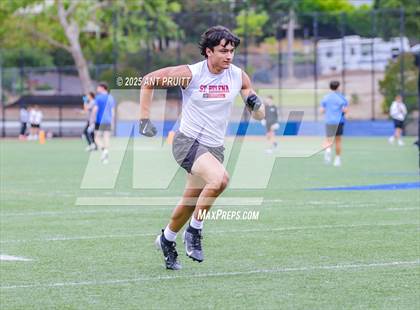 Thumbnail 3 in St. Vincent de Paul vs St. Helena (D1 Bound Academy 7 on 7 Tournament) photogallery.