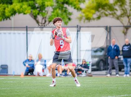 Thumbnail 1 in St. Vincent de Paul vs St. Helena (D1 Bound Academy 7 on 7 Tournament) photogallery.