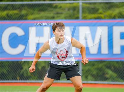 Thumbnail 3 in St. Vincent de Paul vs St. Helena (D1 Bound Academy 7 on 7 Tournament) photogallery.