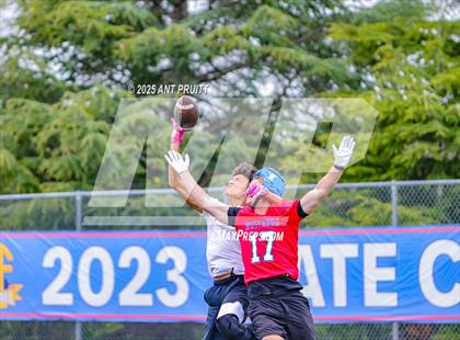 Thumbnail 2 in St. Vincent de Paul vs St. Helena (D1 Bound Academy 7 on 7 Tournament) photogallery.