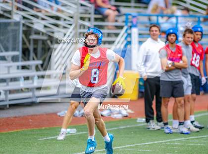 Thumbnail 2 in St. Vincent de Paul vs St. Helena (D1 Bound Academy 7 on 7 Tournament) photogallery.