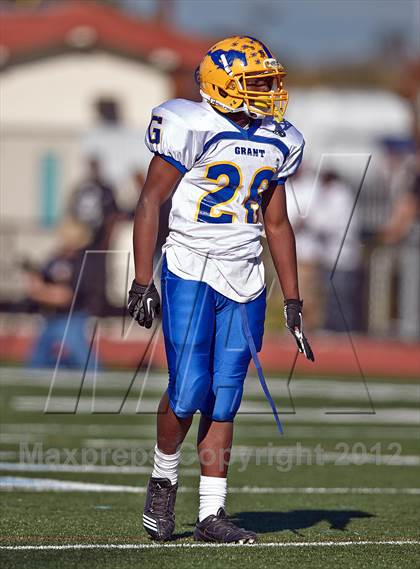 Thumbnail 2 in Grant @ Burbank (CIF SJS D1 Playoffs) photogallery.