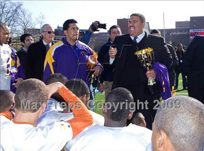 Thumbnail 2 in Automotive vs. South Bronx (PSAL Cup Division Final) photogallery.