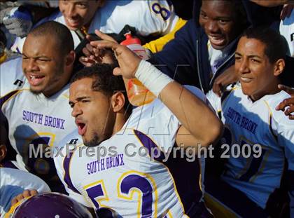 Thumbnail 1 in Automotive vs. South Bronx (PSAL Cup Division Final) photogallery.