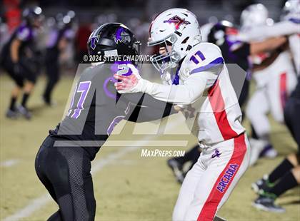 Thumbnail 3 in Arcadia vs Arizona College Prep (AIA 4A Quarterfinal) photogallery.