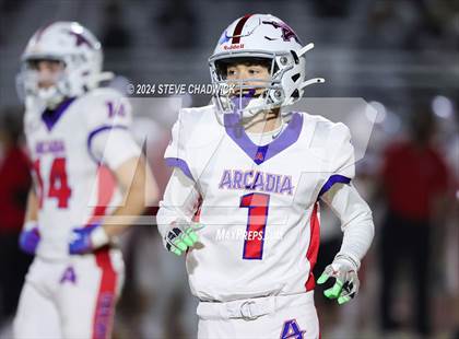Thumbnail 3 in Arcadia vs Arizona College Prep (AIA 4A Quarterfinal) photogallery.