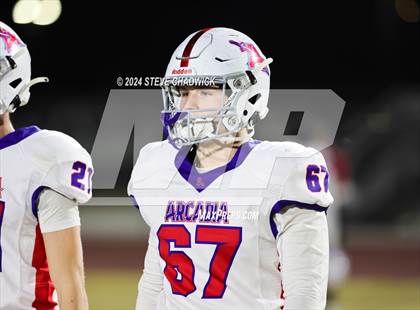 Thumbnail 3 in Arcadia vs Arizona College Prep (AIA 4A Quarterfinal) photogallery.