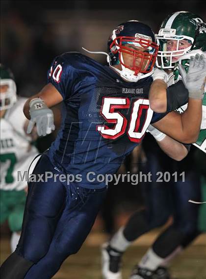 Thumbnail 3 in Rodriguez @ Pleasant Grove (CIF SJS D1 Playoffs) photogallery.