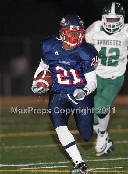 Thumbnail 3 in Rodriguez @ Pleasant Grove (CIF SJS D1 Playoffs) photogallery.