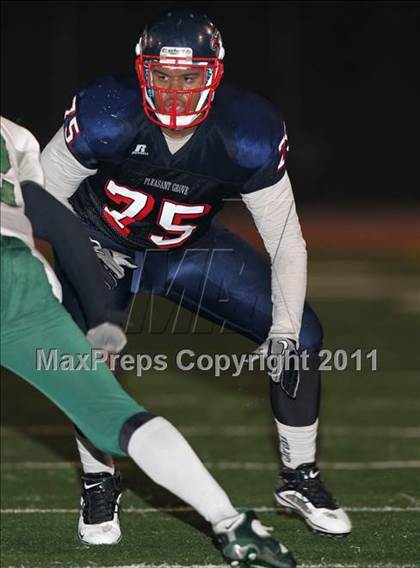 Thumbnail 3 in Rodriguez @ Pleasant Grove (CIF SJS D1 Playoffs) photogallery.