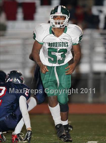 Thumbnail 2 in Rodriguez @ Pleasant Grove (CIF SJS D1 Playoffs) photogallery.