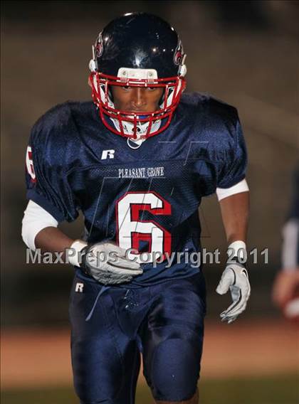 Thumbnail 1 in Rodriguez @ Pleasant Grove (CIF SJS D1 Playoffs) photogallery.