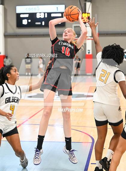 Thumbnail 3 in Etiwanda vs. Gilbert (Section 7) photogallery.