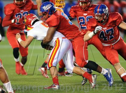 Thumbnail 1 in Oakdale vs. Serra (CIF State D2 Final) photogallery.