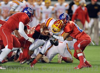 Thumbnail 3 in Oakdale vs. Serra (CIF State D2 Final) photogallery.
