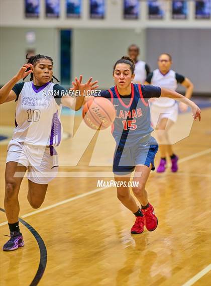Thumbnail 1 in Wheatley vs. Lamar (Houston ISD Tournament) photogallery.