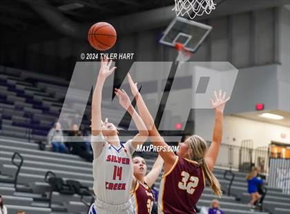 Thumbnail 1 in Gibson Southern vs. Silver Creek (Sneakers for Santa Shootout) photogallery.