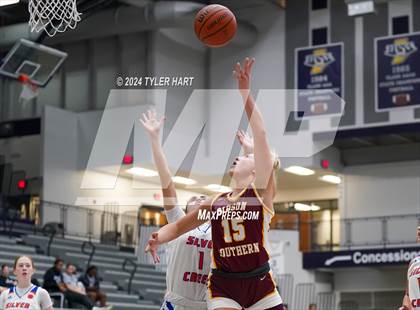 Thumbnail 1 in Gibson Southern vs. Silver Creek (Sneakers for Santa Shootout) photogallery.