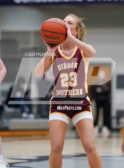 Thumbnail 1 in Gibson Southern vs. Silver Creek (Sneakers for Santa Shootout) photogallery.