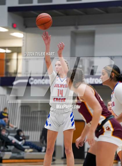 Thumbnail 2 in Gibson Southern vs. Silver Creek (Sneakers for Santa Shootout) photogallery.