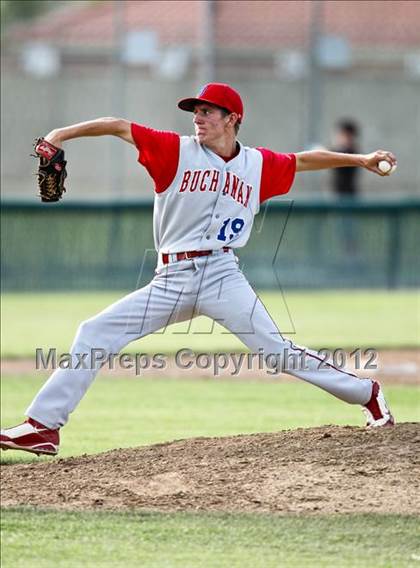 Thumbnail 1 in Buchanan vs. Stockdale (CIF CS Playoffs) photogallery.