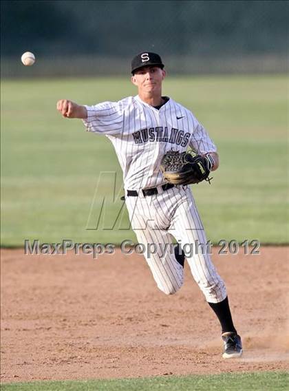 Thumbnail 1 in Buchanan vs. Stockdale (CIF CS Playoffs) photogallery.