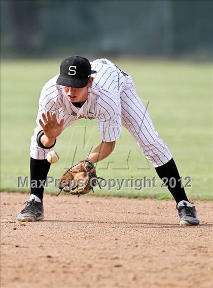 Thumbnail 3 in Buchanan vs. Stockdale (CIF CS Playoffs) photogallery.