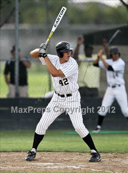Thumbnail 1 in Buchanan vs. Stockdale (CIF CS Playoffs) photogallery.