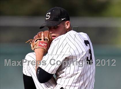 Thumbnail 3 in Buchanan vs. Stockdale (CIF CS Playoffs) photogallery.