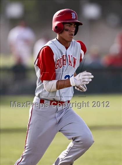 Thumbnail 3 in Buchanan vs. Stockdale (CIF CS Playoffs) photogallery.