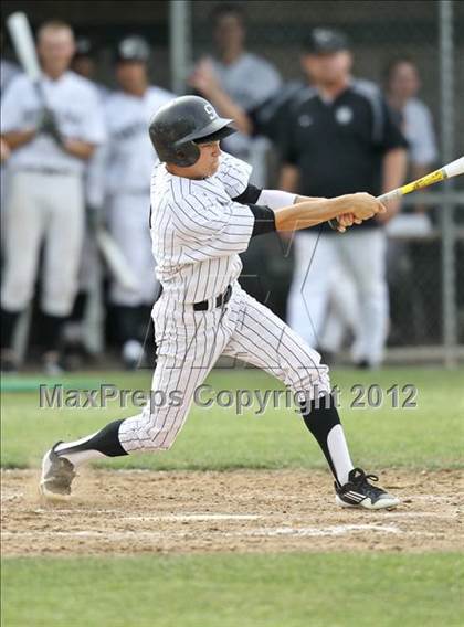 Thumbnail 1 in Buchanan vs. Stockdale (CIF CS Playoffs) photogallery.