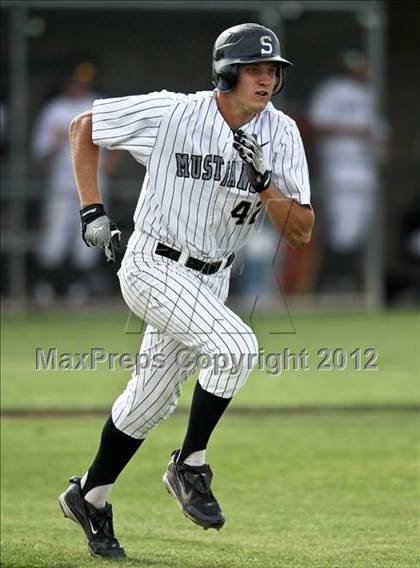 Thumbnail 2 in Buchanan vs. Stockdale (CIF CS Playoffs) photogallery.