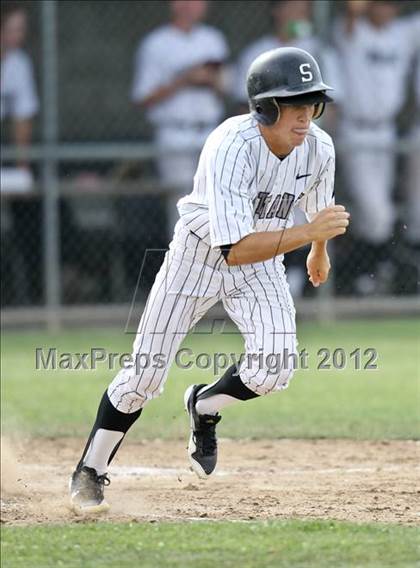 Thumbnail 2 in Buchanan vs. Stockdale (CIF CS Playoffs) photogallery.