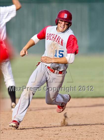 Thumbnail 1 in Buchanan vs. Stockdale (CIF CS Playoffs) photogallery.
