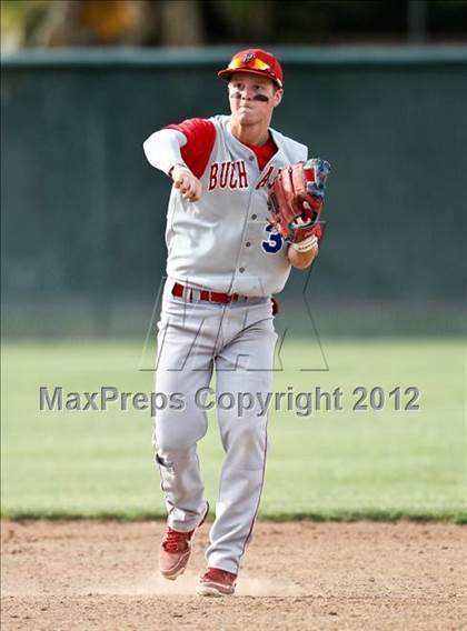 Thumbnail 2 in Buchanan vs. Stockdale (CIF CS Playoffs) photogallery.